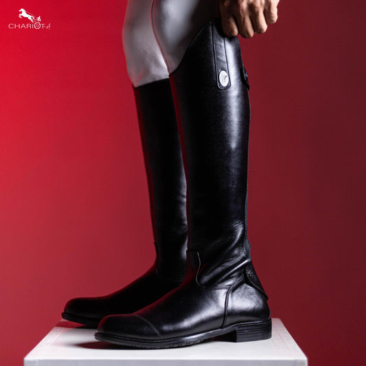 Chariot A Full Boots in Black