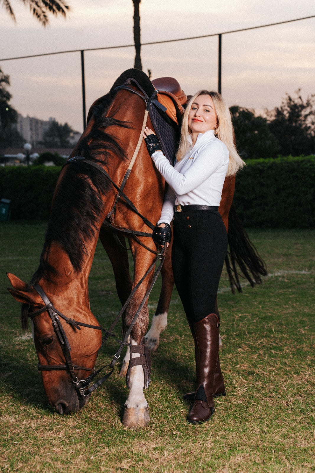 Half Chaps - Brown color